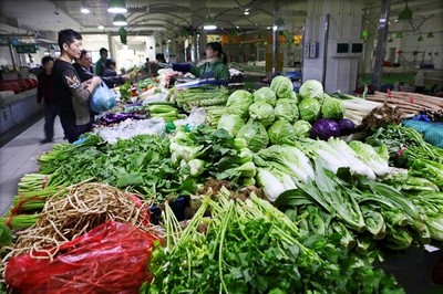 上周國內食用農產品價格環比上漲0.7%，市場運行總體平穩