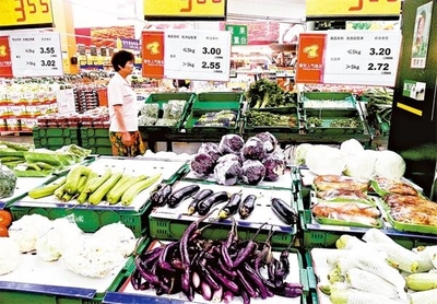 商務部 上周食用農產品價格小幅回落 市場供應總體充足